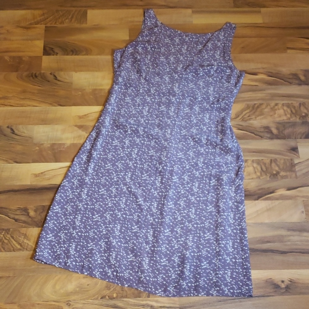 J. Crew Mauve Floral Mini Dress